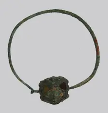 Earring, Frankish, 6th-7th century. Creator: Unknown