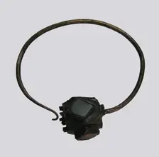 Earring, Frankish, 6th-7th century. Creator: Unknown