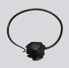 Earring, Frankish, 6th-7th century. Creator: Unknown