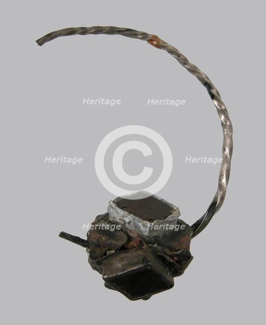 Earring, Frankish, 6th-7th century. Creator: Unknown.