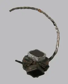 Earring, Frankish, 6th-7th century. Creator: Unknown