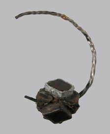 Earring, Frankish, 6th-7th century. Creator: Unknown