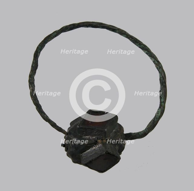 Earring, Frankish, 6th-7th century. Creator: Unknown.