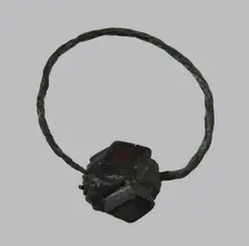 Earring, Frankish, 6th-7th century. Creator: Unknown