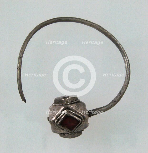 Earring, Frankish, 6th-7th century. Creator: Unknown.