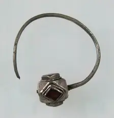Earring, Frankish, 6th-7th century. Creator: Unknown