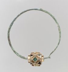 Earring, Frankish, 6th-7th century. Creator: Unknown