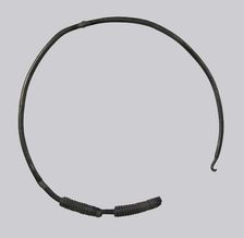 Earring, Frankish, 7th century. Creator: Unknown