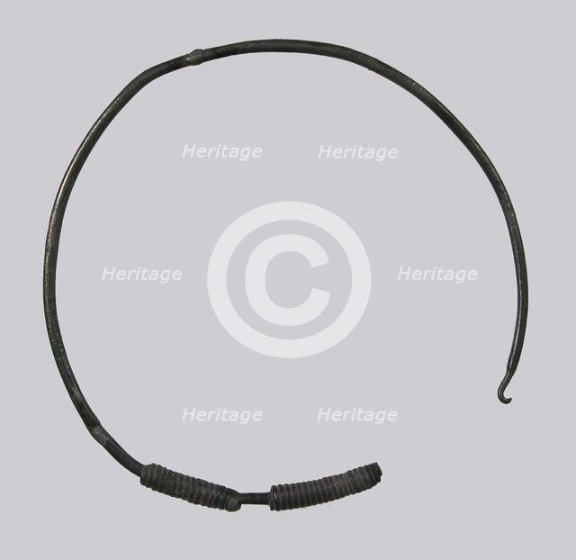 Earring, Frankish, 7th century. Creator: Unknown.