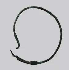 Earring, Frankish, 7th century. Creator: Unknown