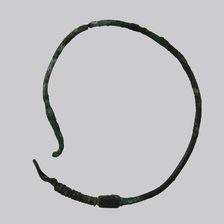 Earring, Frankish, 7th century. Creator: Unknown