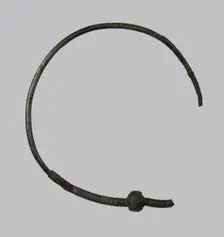 Earring, Frankish, 7th century. Creator: Unknown