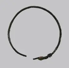 Earring, Frankish, 7th century. Creator: Unknown