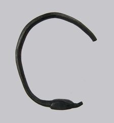 Earring, Frankish, 7th century. Creator: Unknown