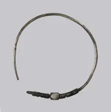 Earring, Frankish, 7th century. Creator: Unknown