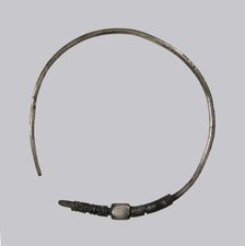 Earring, Frankish, 7th century. Creator: Unknown