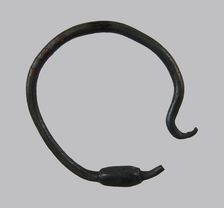 Earring, Frankish, 7th century. Creator: Unknown