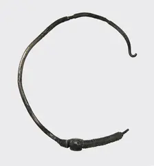 Earring, Frankish, 7th century. Creator: Unknown