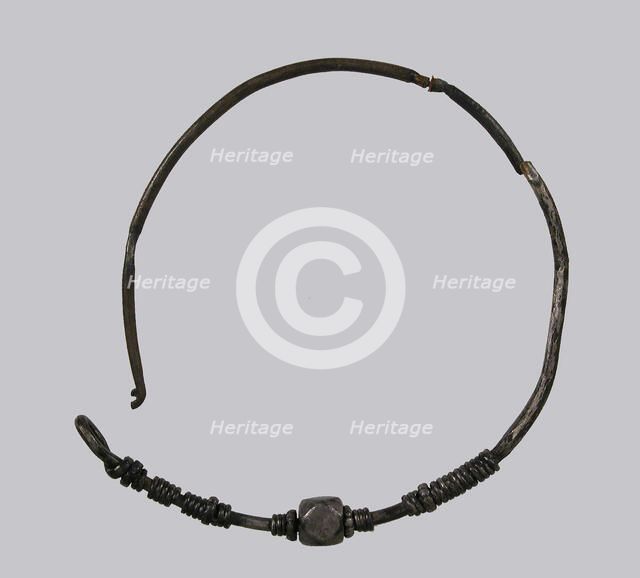 Earring, Frankish, 7th century. Creator: Unknown.