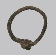 Earring, Frankish, 7th century. Creator: Unknown