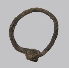 Earring, Frankish, 7th century. Creator: Unknown