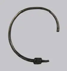 Earring, Frankish, 7th century. Creator: Unknown