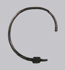 Earring, Frankish, 7th century. Creator: Unknown