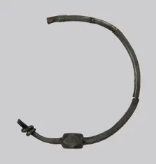 Earring, Frankish, 7th century. Creator: Unknown
