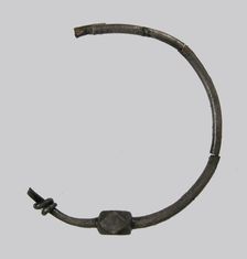 Earring, Frankish, 7th century. Creator: Unknown