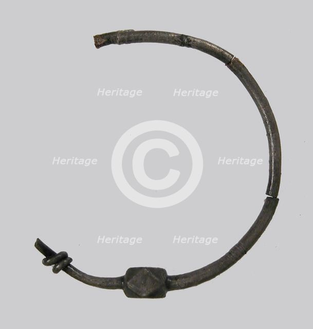 Earring, Frankish, 7th century. Creator: Unknown.