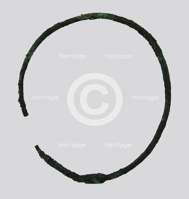 Earring, Frankish, 7th century. Creator: Unknown.