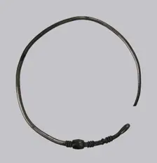 Earring, Frankish, 7th century. Creator: Unknown