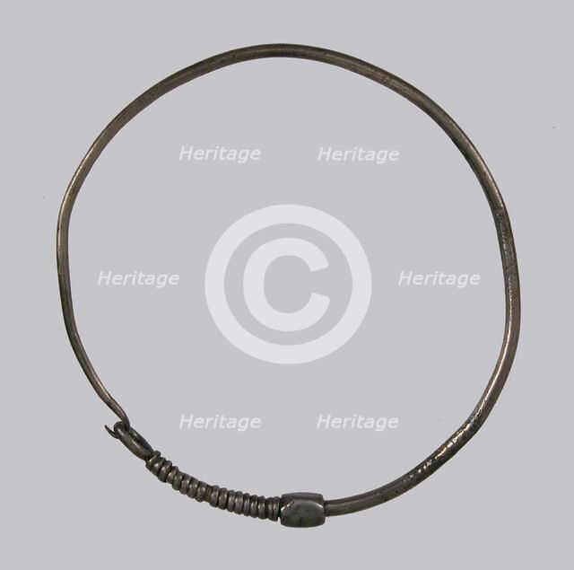 Earring, Frankish, 7th century. Creator: Unknown.