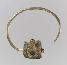 Earring, Frankish, 7th century (?). Creator: Unknown