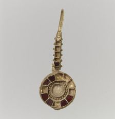 Earring, Langobardic or Byzantine (?), 6th-7th century. Creator: Unknown