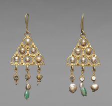 Earring (one of a pair), 600s. Creator: Unknown