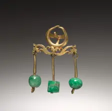 Earring, probably 1800s-1900s. Creator: Unknown