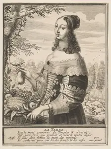 Earth, 1630. Creator: Abraham Bosse
