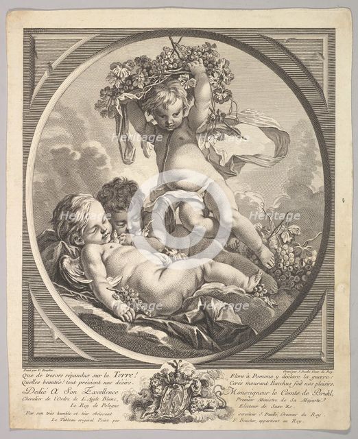 Earth, ca. 1748. Creator: Jean Daullé.