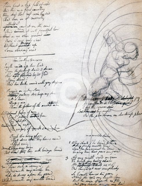 Earth Answer, c1787-1818?  Creator: William Blake.