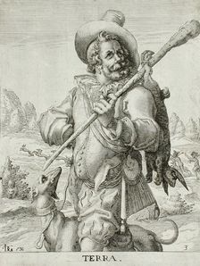 Earth, c1588. Creator: Jacques de Gheyn II
