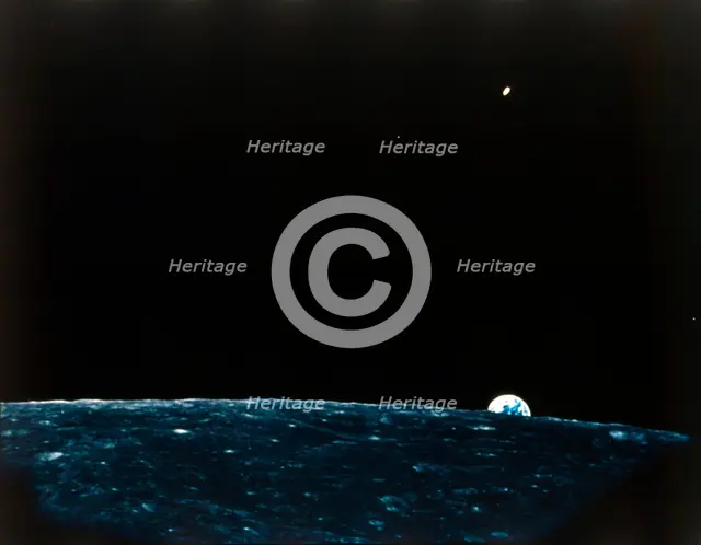 Earth from the Moon. Creator: NASA.