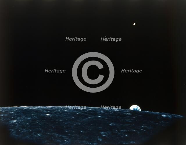 Earth from the Moon. Creator: NASA.