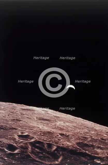 Earth from the Moon. Creator: NASA.
