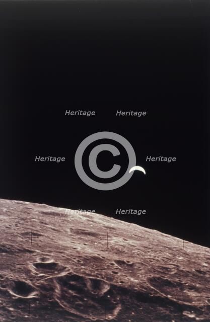 Earth from the Moon. Creator: NASA.