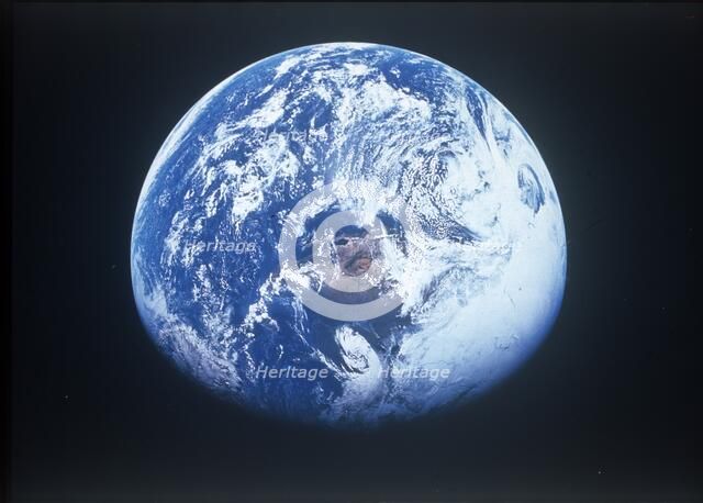 Earth from Apollo 16, April 1972. Creator: NASA.