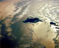 Earth from space - the Hawaiian Islands, USA, c1980s. Creator: NASA