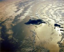 Earth from space - the Hawaiian Islands, USA, c1980s. Creator: NASA