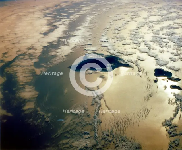 Earth from space - the Hawaiian Islands, USA, c1980s. Creator: NASA.