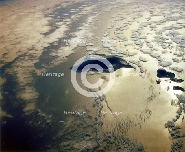 Earth from space - the Hawaiian Islands, USA, c1980s. Creator: NASA.